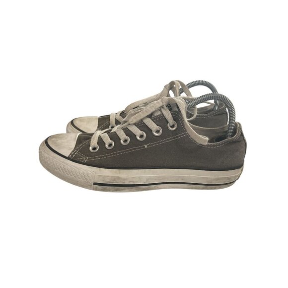Converse All Star Women's  Size 7 Grey  Low-Top Sneakers shoes - Picture 4 of 8